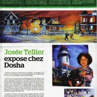 Josée Tellier dans LAURIER LE JOURNAL