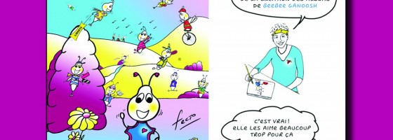 Lancement de la BD BeeBee Ganoosh par Fecto