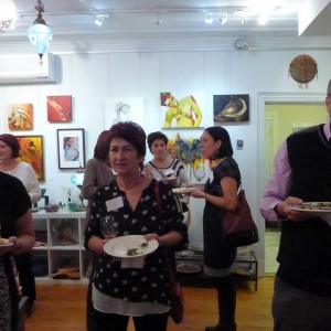 Souper des artistes avec Colette Bordeleau, Ginette Bernard et Maurice Murphy