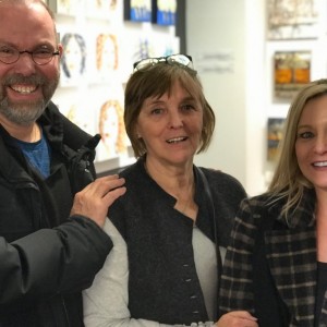 Luc Tessier, Ode Sabourin et Caroline Pellerin