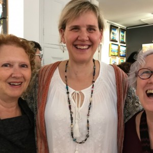 Vernissage «Précieux II» avec Mireille Molleur, Sylvia Edgerton et Louise Guay