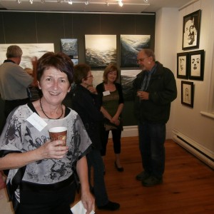 VERNISSAGE : ENTRE NOIR ET BLANC/ LUMIÈRE