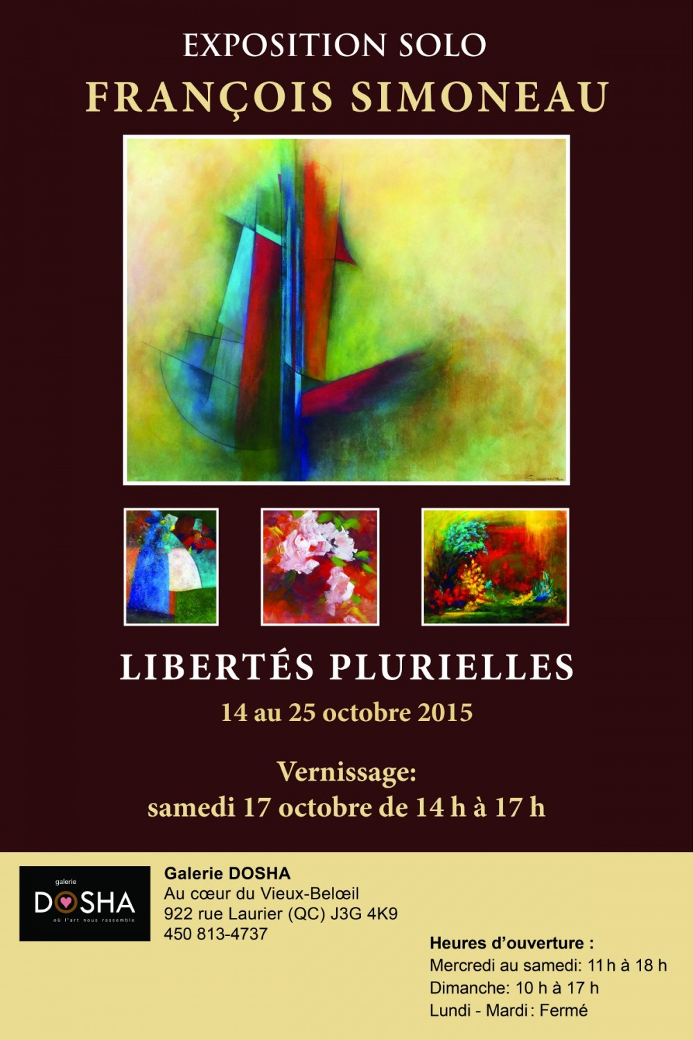 Affiche Libertés plurielles