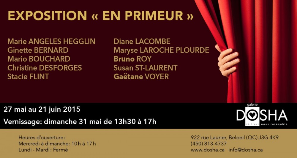 Carton d'invitation "En primeur"