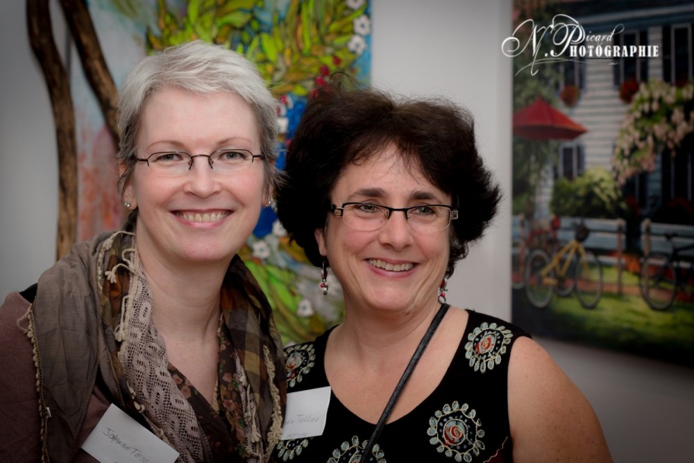 Artistes Johanne Tellier et Josée Tessier