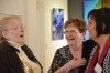 Artistes-exposantes Francine Leroux et Majovie au vernissage du 13 mars 2016